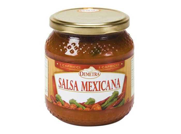 Salsa mexicana 550 gr demetra