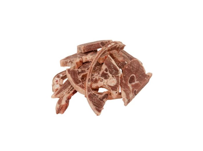 Agnello tagliato per griglia