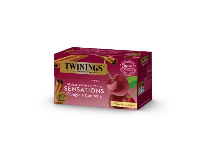 Infuso ciliegia/cannella twinings 20filt