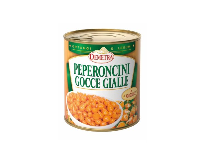 Peperoncini gocce gialle agrodolci