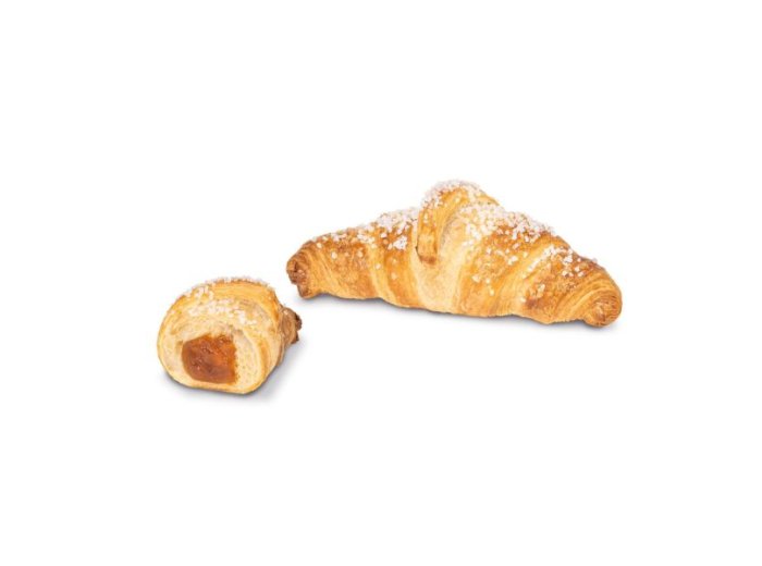 Mini croissant albicocca 45 gr 90 pz