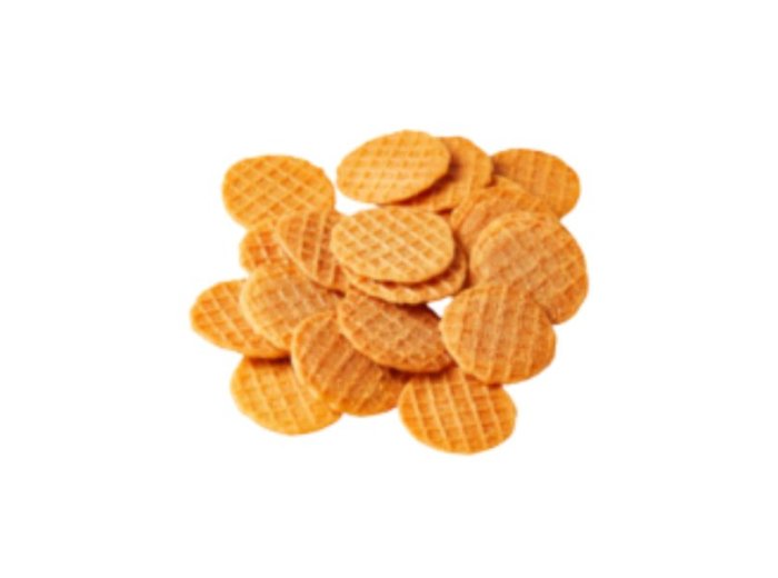 Mini crackers dulce de leche