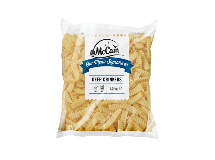 Patate prefr. deep crinkers con buccia