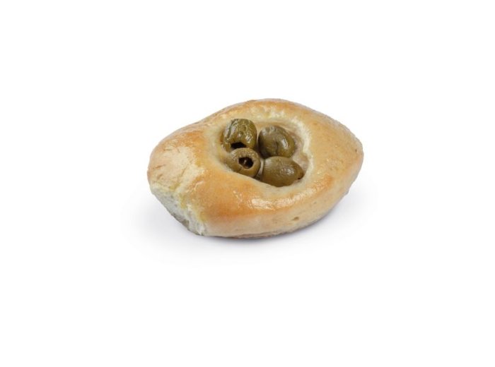 Mini focaccia snack con olive 37 gr
