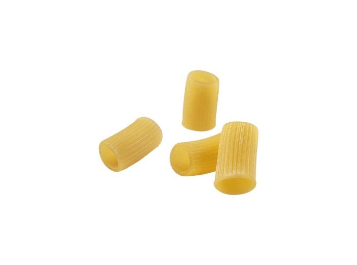 Mezze maniche rigate di pasta fresca