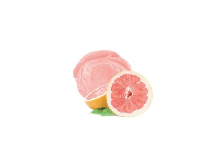 Sorbetto al pompelmo rosa