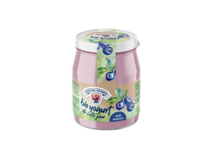 Yogurt intero BIO mirtillo vetro 150 gr