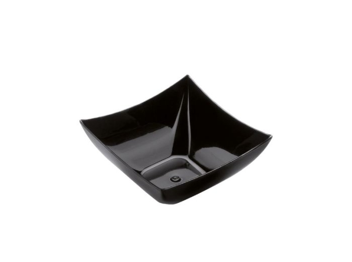 Coppette quadrate ps nere 90 cc