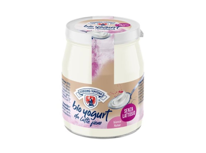 Yogurt bianco s/lattosio vetro 150 gr