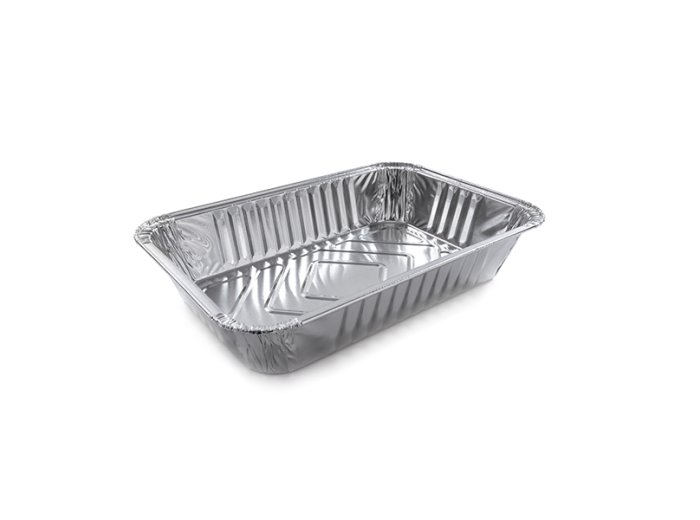 Vaschetta allum. 3porz 21x14cm s/bordo