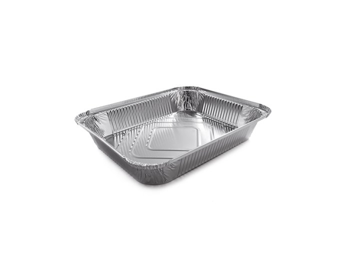 Vaschetta allum. 8porz 32x26cm c/bordo