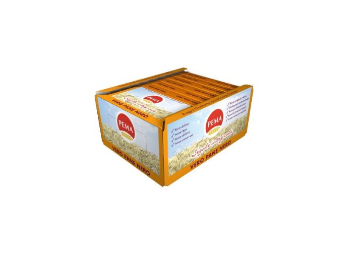 Pane integrale nero monoporz. 50 gr