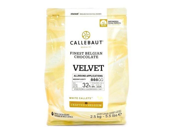 Cioccolato bianco velvet