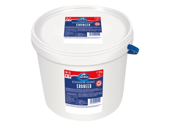 Yogurt intero fragola 5 kg