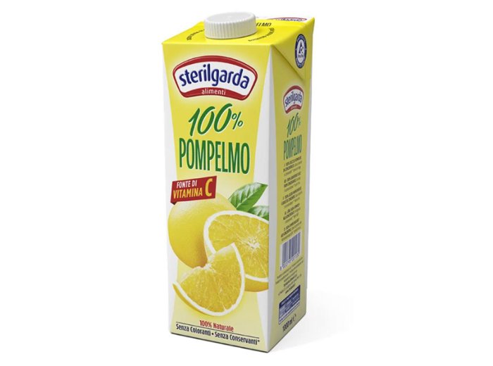 Succo pompelmo 100% in brik 1 lt