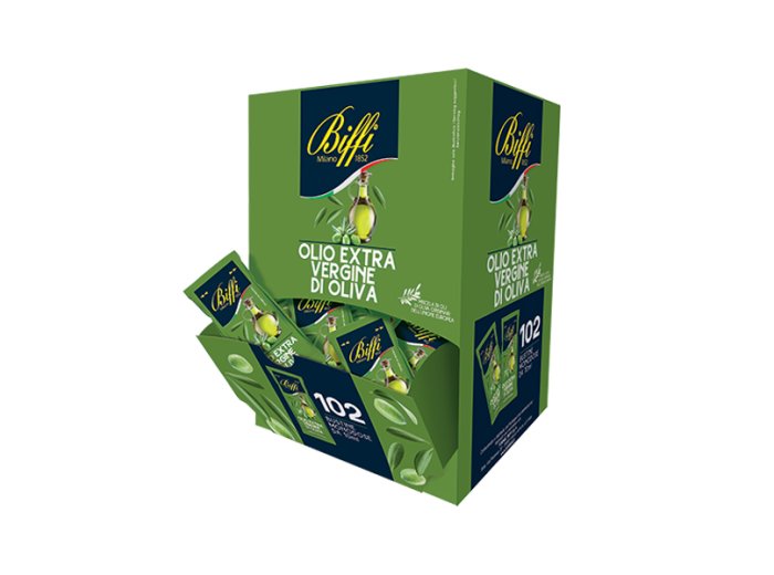 Olio extra vergine oliva monodose biffi