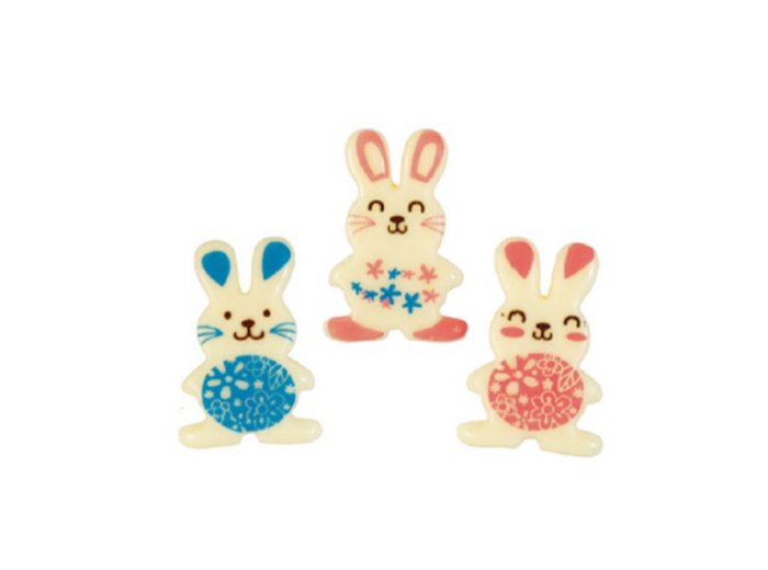 Coniglietti dolce pasqua assortiti choc