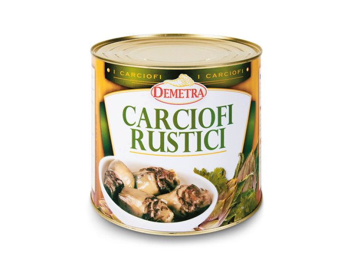 Carciofi rustici o.girasole 2.4 kg demet