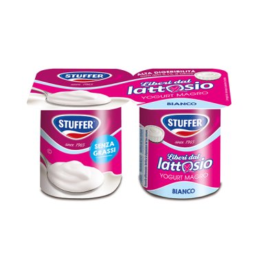 Yogurt magro bianco s/lattosio 125 gr