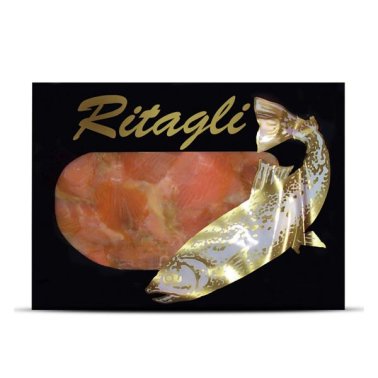 Ritagli di salmone affumicato