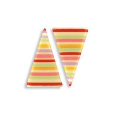 Mini triangoli choc a righe 230 pz