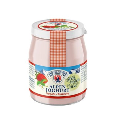 Yogurt intero fragola vetro 150 gr