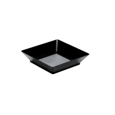 Vassoi small plate ps neri 45 cc