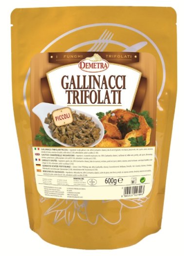 Funghi gallinacci trif 600 gr demetra