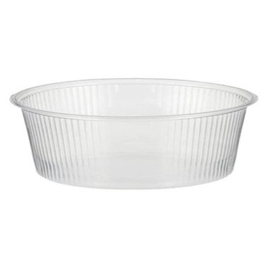 Vaschetta plastica trasp. tonda 250 ml