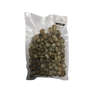 Vongole/lupini c/guscio cotte a vapore
