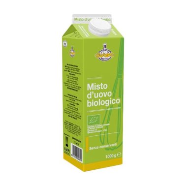 Misto d'uovo biologico pastorizzato
