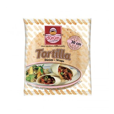 Tortillas durum busta 18x30 1500 gr