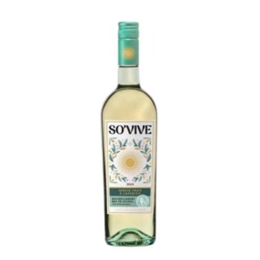 Vino sò vive blanc bio low alcool