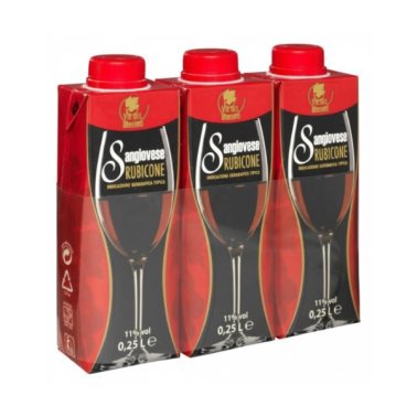 Vino sangiovese igt rubicone tris