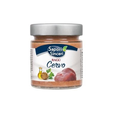 Ragù di cervo 200 gr demetra
