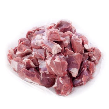 Agnello tagliato per griglia