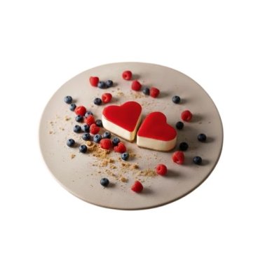 Dessert monoporzione cuore 116 gr 8 pz