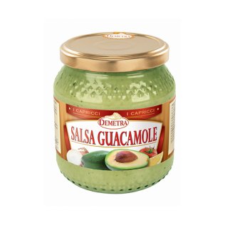 Salsa guacamole 550 gr demetra