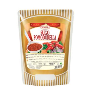 Sugo pomodorella in busta 700 gr demetra