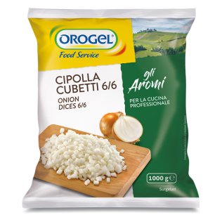 Cipolle a cubetti orogel