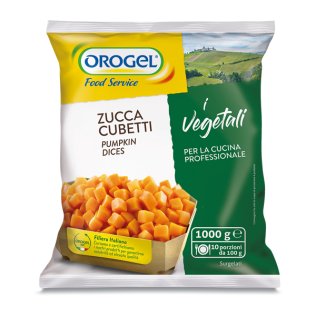 Polpa di zucca a cubetti