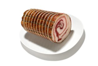 Pancetta arrotolata al peperoncino