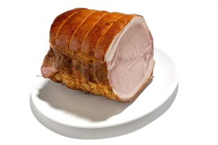 Porchetta tipo romana con lonza a tranci