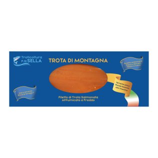 Filetti di trota affumicati a freddo