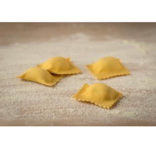 Tortelli ragù d'oca/fragole checco past