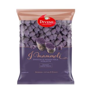 Gnocchi di patate viola (mammoli) d.c.
