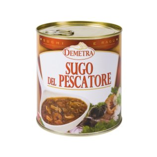 Sugo del pescatore 830 gr demetra