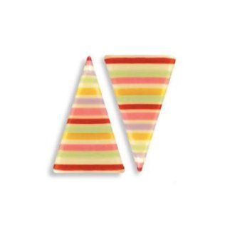 Mini triangoli choc a righe 230 pz