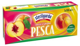 Succo e polpa di pesca in brik 200ml