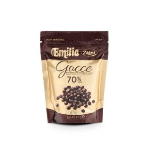Gocce ciocc. fond. 70% cacao zaini